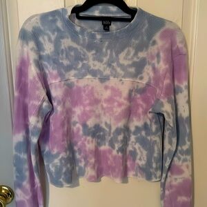 Wild Fable tye dye thermal top